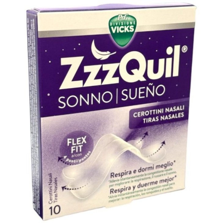 Zzzquil Nasal Strips 10pz