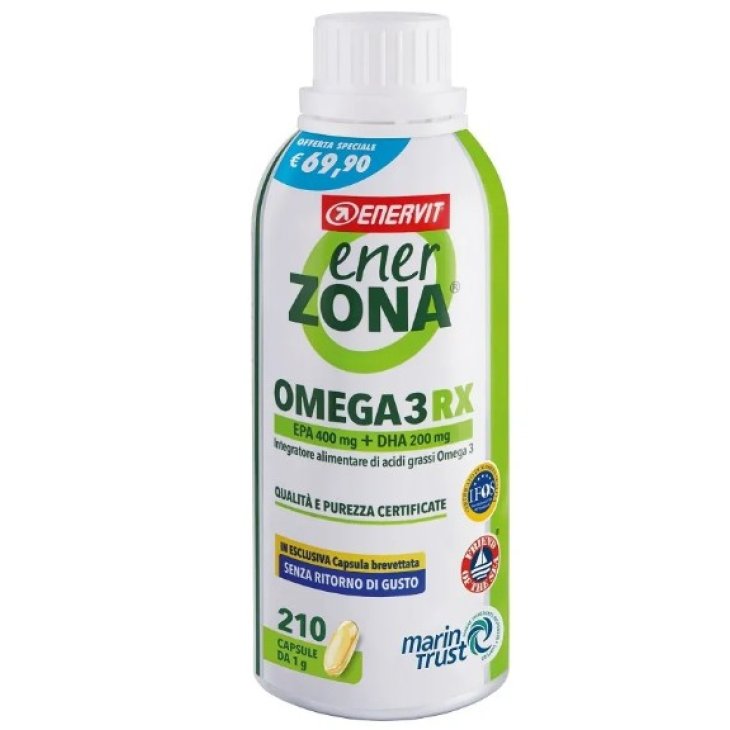 Enerzona Omega 3rx 210cps Ofs
