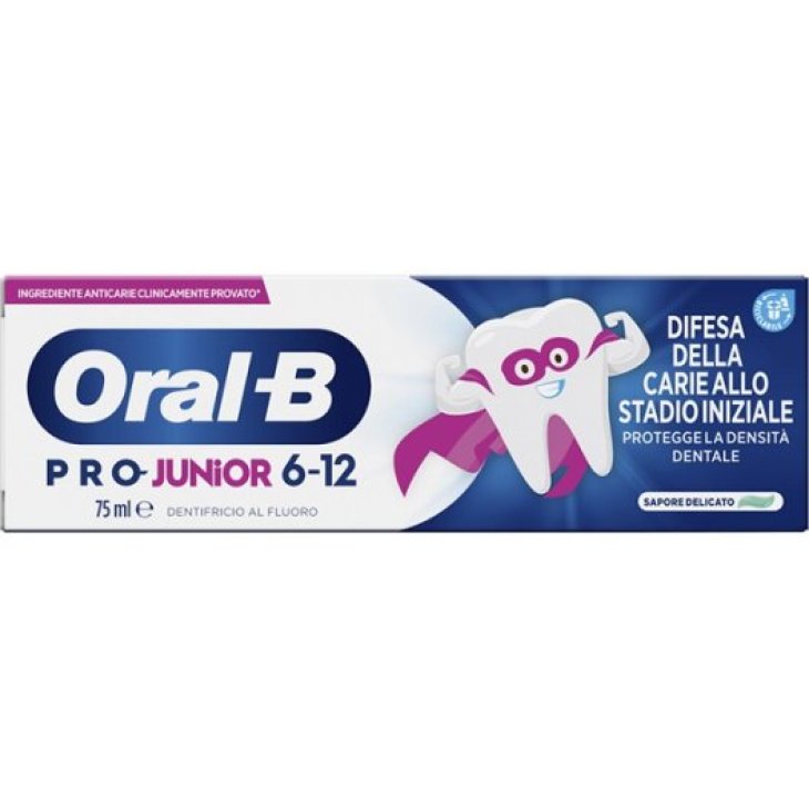 Oralb Dentifricio J 6-12a 75ml