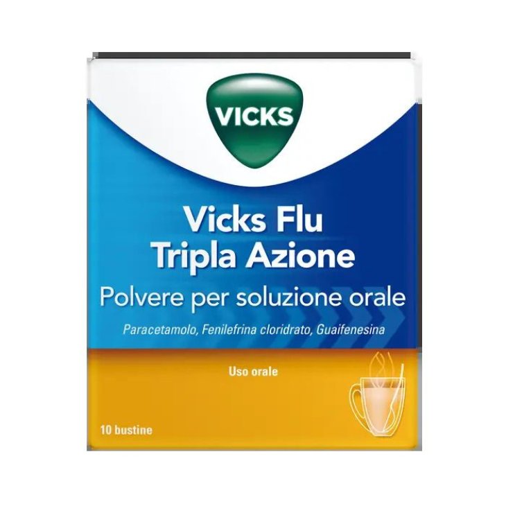 Vicks Flu Tripla A*os 10bust