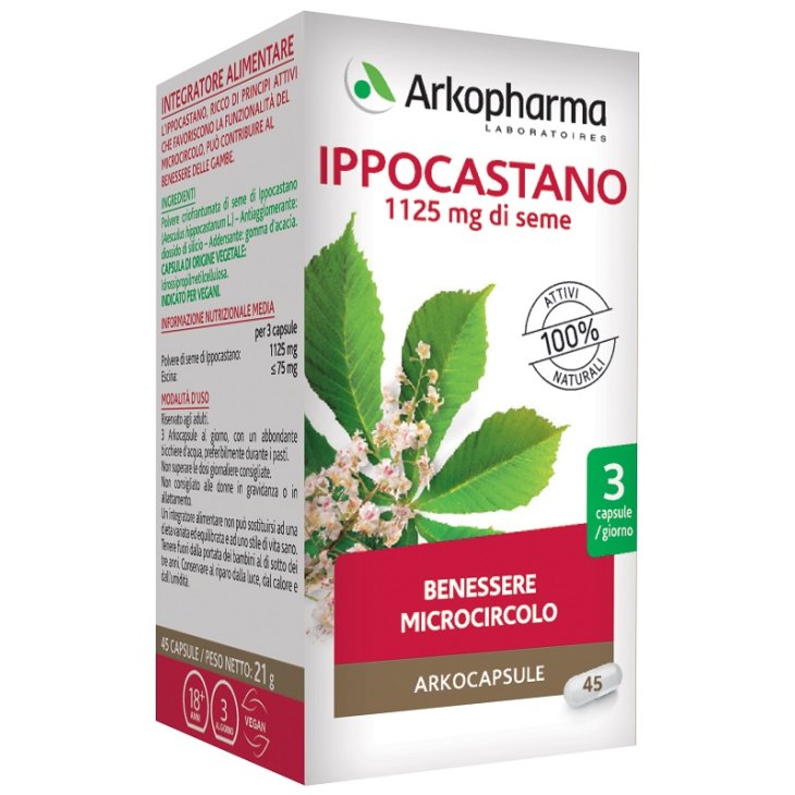 ARKOCAP*IPPOCASTANO 45CPS ARKOCAP*IPPOCASTANO 45CPS