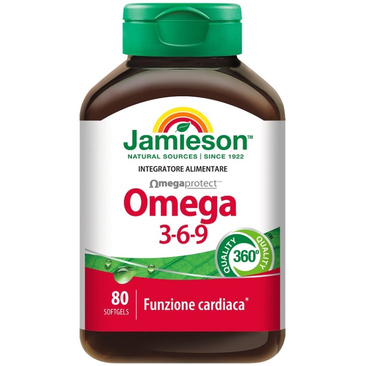 JAMIESON OMEGA 3-6-9 80SOFTGEL JAMIESON OMEGA 3-6-9 80SOFTGEL