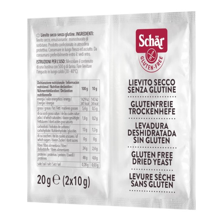 SCHAR*LIEVITO SECCO 2X10G S.G. SCHAR*LIEVITO SECCO 2X10G S.G.