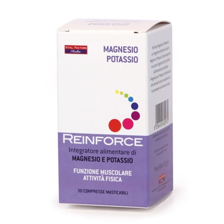 REINFORCE MAGNESIO+K 30CPR REINFORCE MAGNESIO+K 30CPR