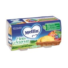 Mellin Omog Mela Ananas 2x100g