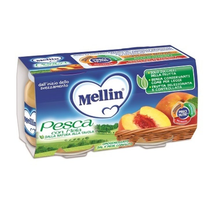 Mellin Omog Pesca Mela 2x100g