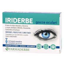 IRIDERBE GOCCE OCUL 10X0,5ML