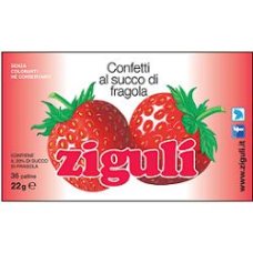 Ziguli Fragola 36palline 22g