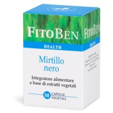 MIRTILLO NERO 50CPS 25GR FITOB MIRTILLO NERO 50CPS 25GR FITOB