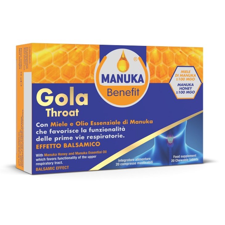 MANUKA BENEFIT GOLA THROAT 20C MANUKA BENEFIT GOLA THROAT 20C