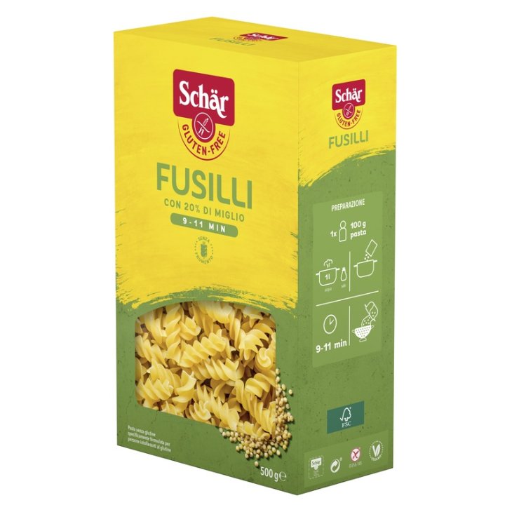 SCHAR FUSILLI S/GLUT 500G SCHAR FUSILLI S/GLUT 500G