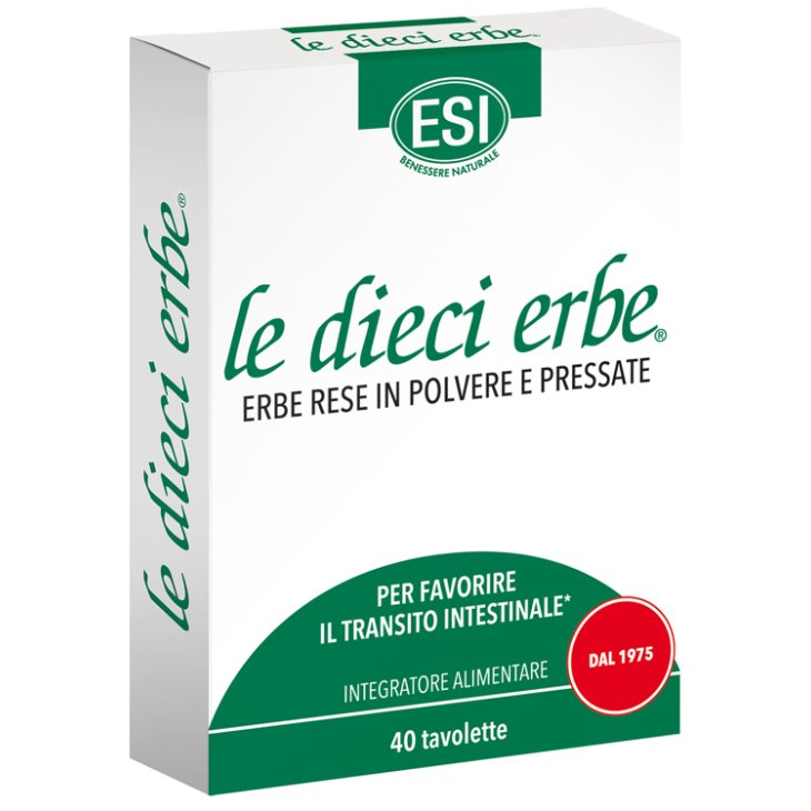 ESI LE DIECI ERBE 40TAV ESI LE DIECI ERBE 40TAV