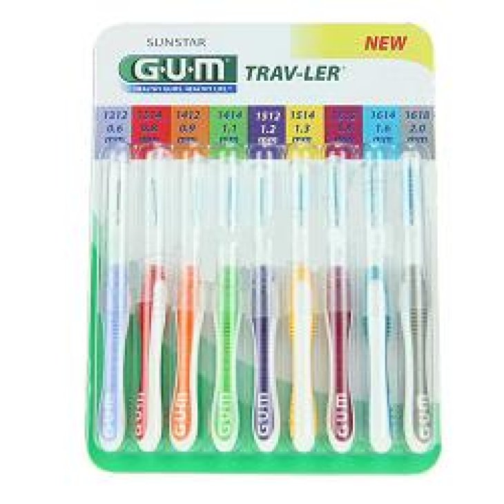 Gum Trav/ler Kit Scovolini 9pz