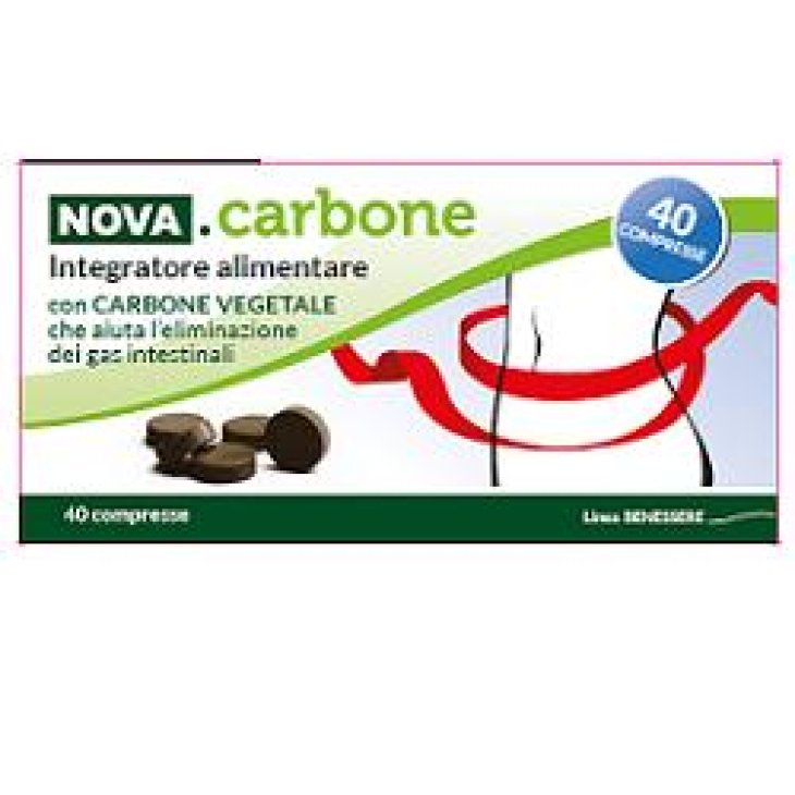 Nova Carbone Vegetale 40cpr Nova Carbone Vegetale 40cpr