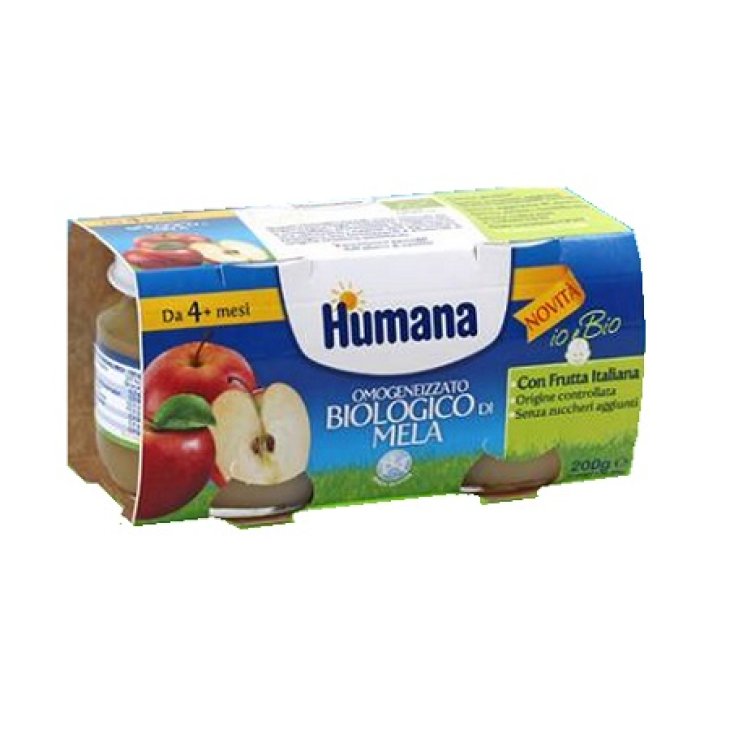 HUMANA OMOG MELA BIO 2X100G HUMANA OMOG MELA BIO 2X100G