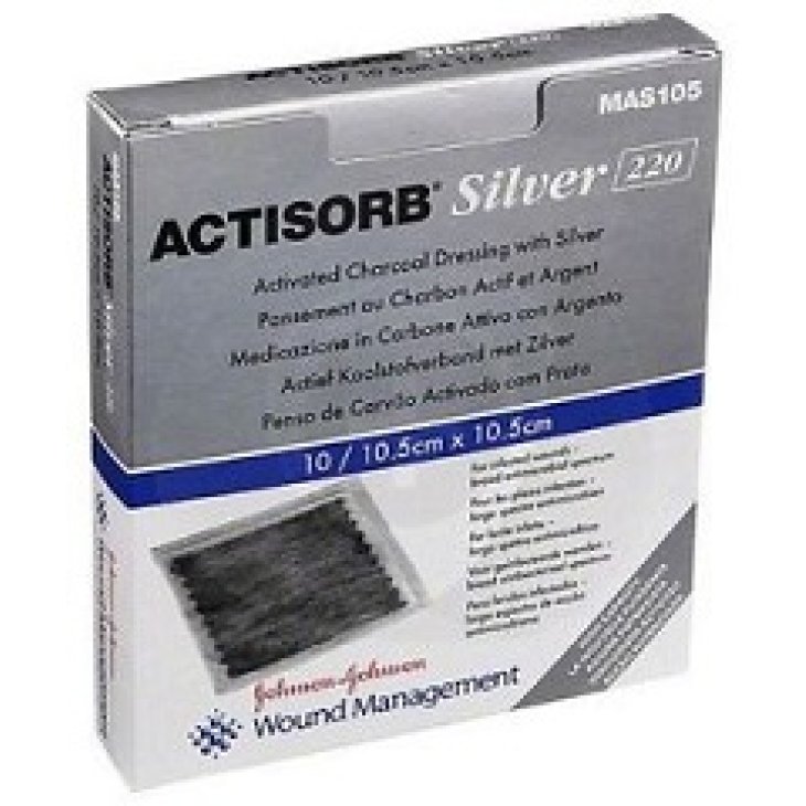 ACTISORB SILV 220 10,5X10,5 3P ACTISORB SILV 220 10,5X10,5 3P