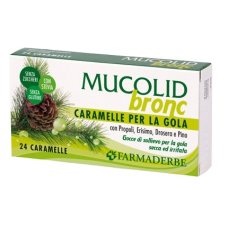 MUCOLID BRONC 24CARAMELLE