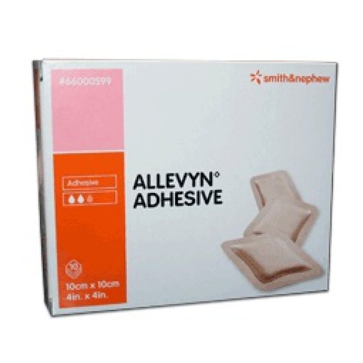 ALLEVYN ADHESIVE 10CMX10CM 10P ALLEVYN ADHESIVE 10CMX10CM 10P