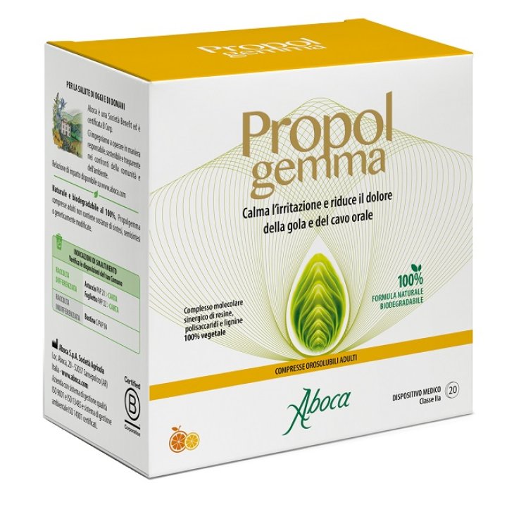 PROPOLGEMMA 20CPR OROSOLUBILI PROPOLGEMMA 20CPR OROSOLUBILI