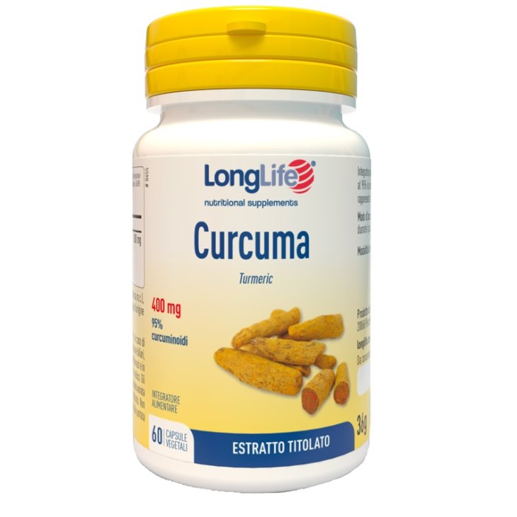 LONGLIFE CURCUMA 60CPS VEGETAL LONGLIFE CURCUMA 60CPS VEGETAL
