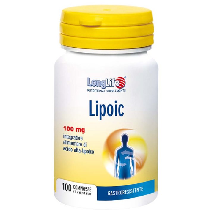 LONGLIFE LIPOIC 100MG 100CPS LONGLIFE LIPOIC 100MG 100CPS