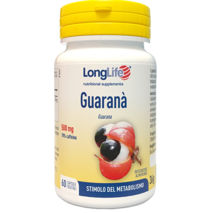 LONGLIFE GUARANA' 60CPS VEG
