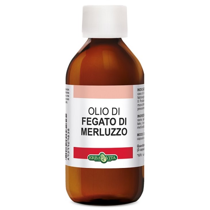 OLIO FEGATO MERLUZZO 100ML ERB OLIO FEGATO MERLUZZO 100ML ERB