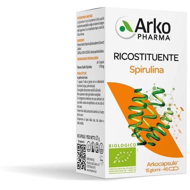 Arkocps Spirulina Bio 45cps Arkocps Spirulina Bio 45cps