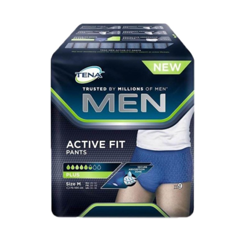 Tena Men Pants Active Fit M 9p Tena Men Pants Active Fit M 9p