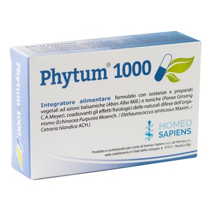 PHYTUM 1000 30CPS 500MG PHYTUM 1000 30CPS 500MG