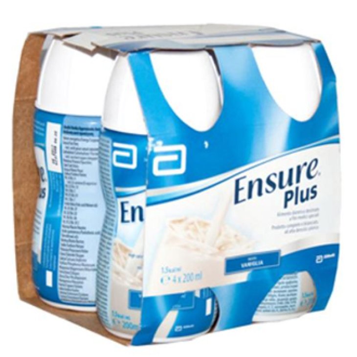 Ensure Plus Vaniglia 4x200ml Ensure Plus Vaniglia 4x200ml