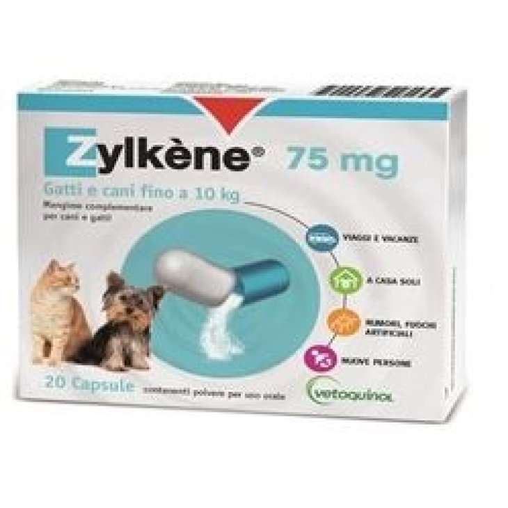 ZYLKENE CANI/GATTI 20CPS 75MG ZYLKENE CANI/GATTI 20CPS 75MG