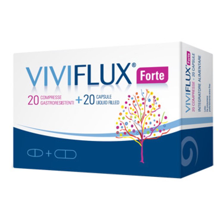 VIVIFLUX FORTE 20CPR+20CPS VIVIFLUX FORTE 20CPR+20CPS