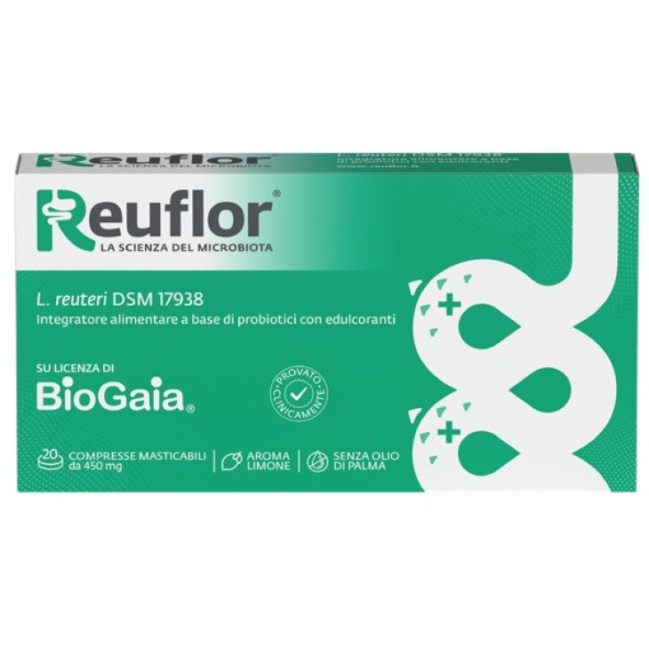REUFLOR 20CPR MASTICABILI REUFLOR 20CPR MASTICABILI