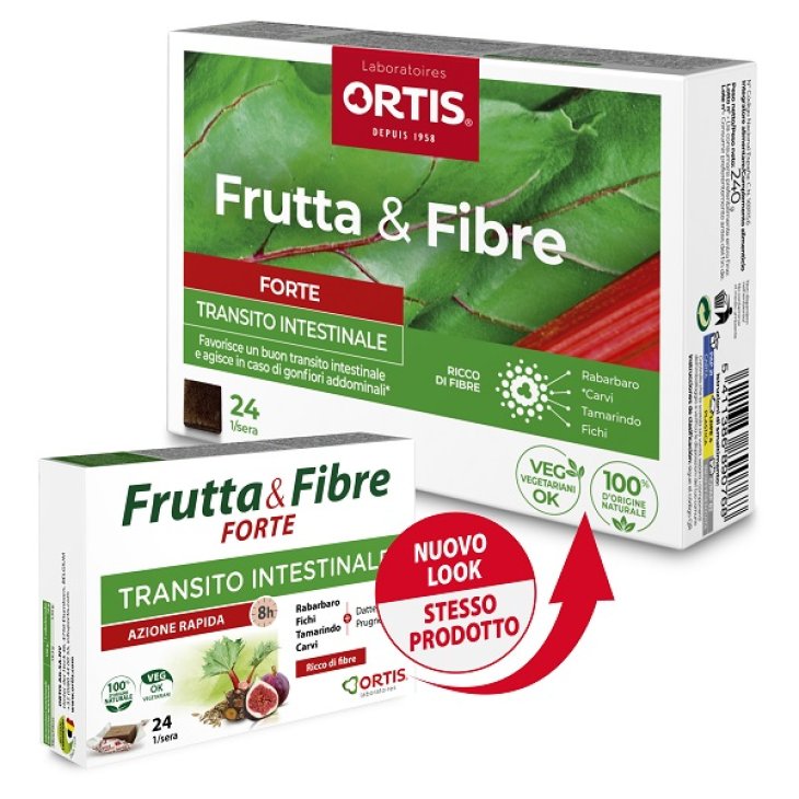 FRUTTA & FIBRE FORTE 24CUBETTI FRUTTA & FIBRE FORTE 24CUBETTI
