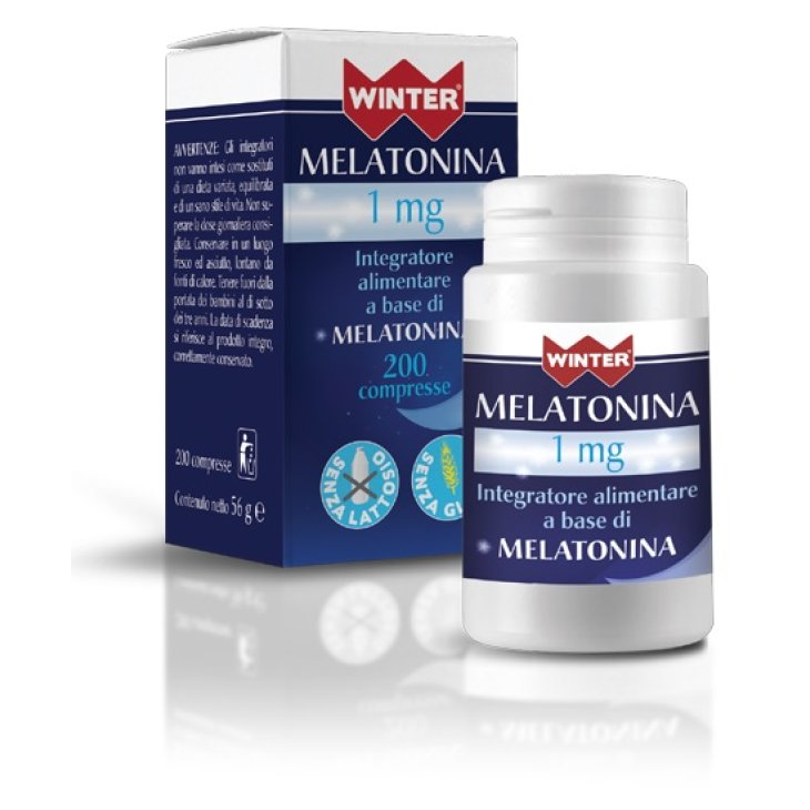 WINTER MELATONINA 1 MG 200CPR WINTER MELATONINA 1 MG 200CPR