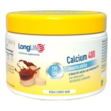 LONGLIFE CALCIUM CACAO 100CPR