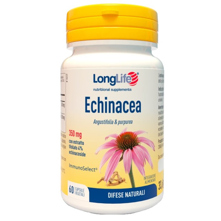 LONGLIFE ECHINACEA 60CPS VEG LONGLIFE ECHINACEA 60CPS VEG