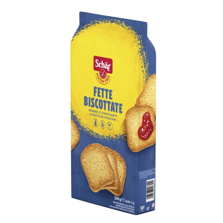 SCHAR FETTE BISCOTTATE 260G SCHAR FETTE BISCOTTATE 260G