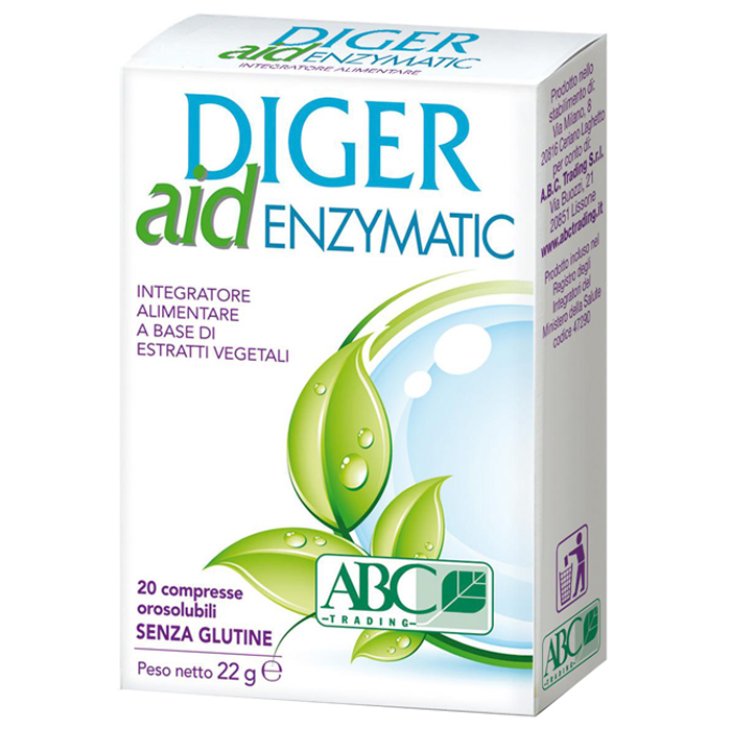 DIGER AID ENZYMATIC 20CPR DIGER AID ENZYMATIC 20CPR