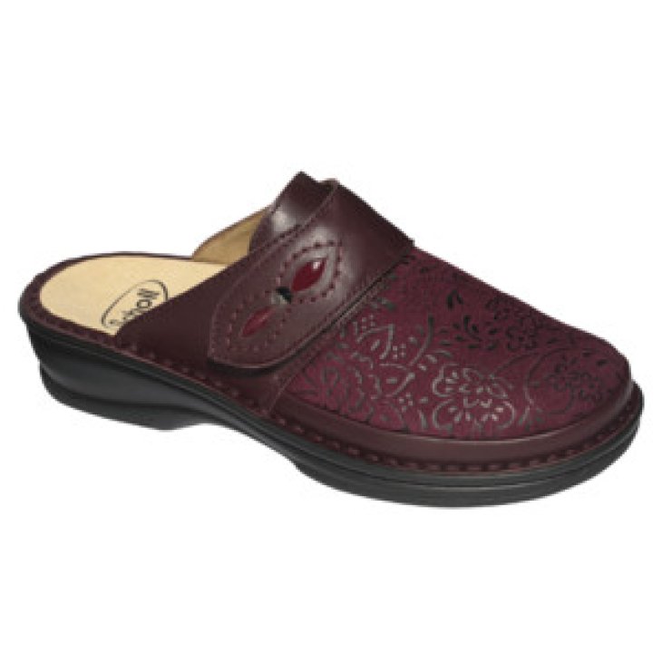 Rosa Elasticated+lea Wine 35