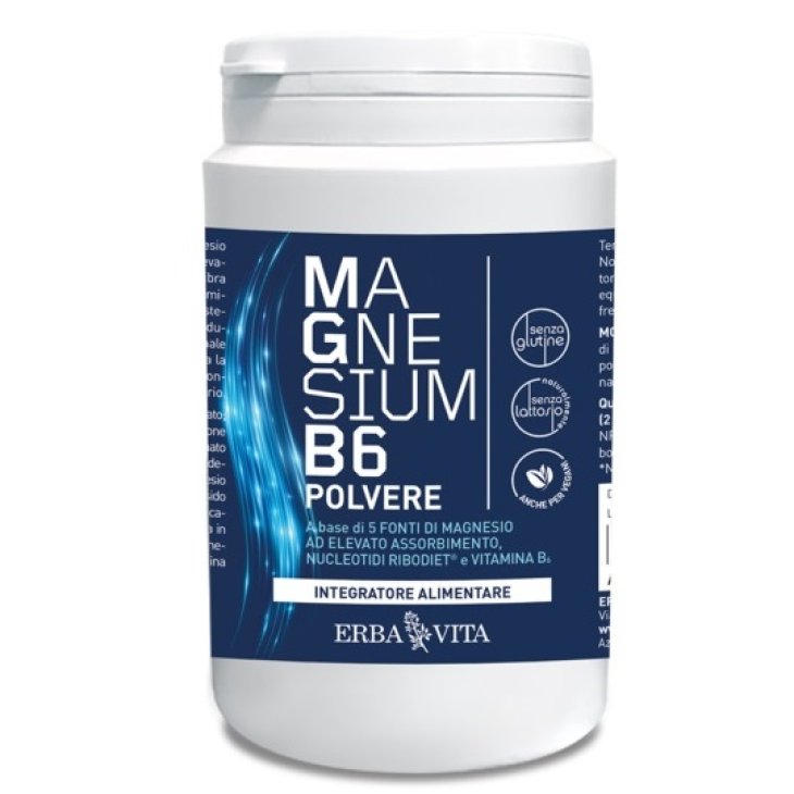 MAGNESIUM B6 POLV 200GR ERBA V MAGNESIUM B6 POLV 200GR ERBA V