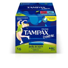 TAMPAX COMPAK*SUPER 16PZ