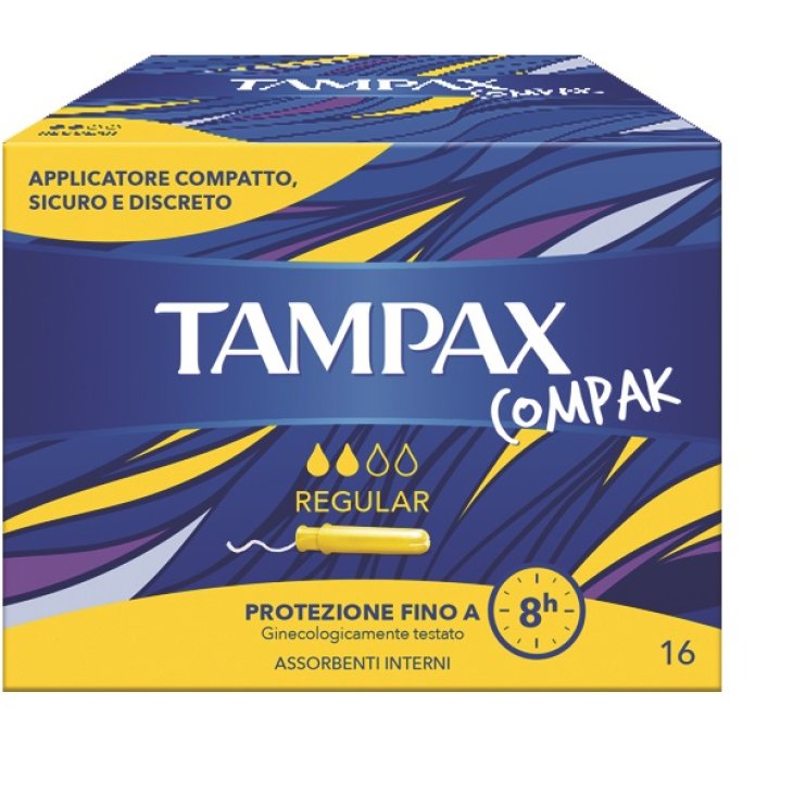 TAMPAX COMPAK*REGULAR 16P TAMPAX COMPAK*REGULAR 16P