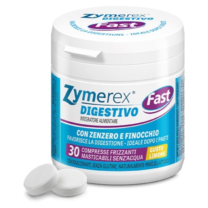 ZYMEREX FAST 30CPR MASTICABILI ZYMEREX FAST 30CPR MASTICABILI