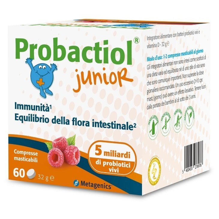 PROBACTIOL JUNIOR NEW 60CPR MA PROBACTIOL JUNIOR NEW 60CPR MA