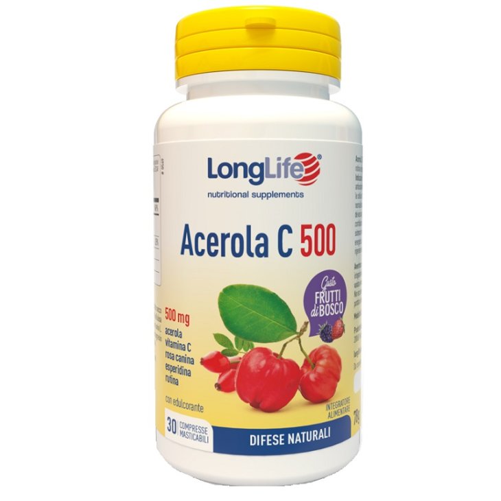 LONGLIFE ACEROLA C500 FRUT BOS LONGLIFE ACEROLA C500 FRUT BOS