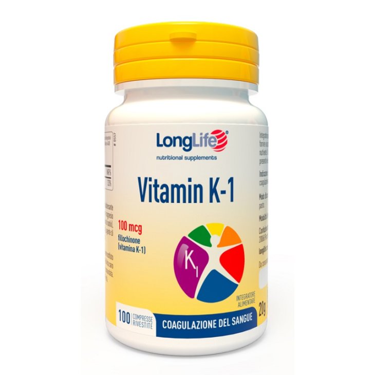 LONGLIFE VITAMIN K 100CPR