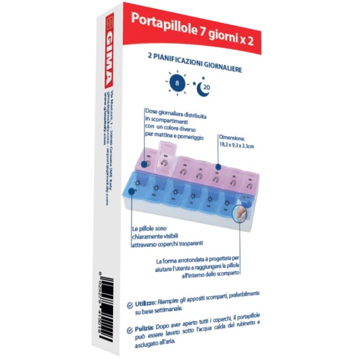 PORTAPILLOLE SETT. 7GGX2 41501 PORTAPILLOLE SETT. 7GGX2 41501