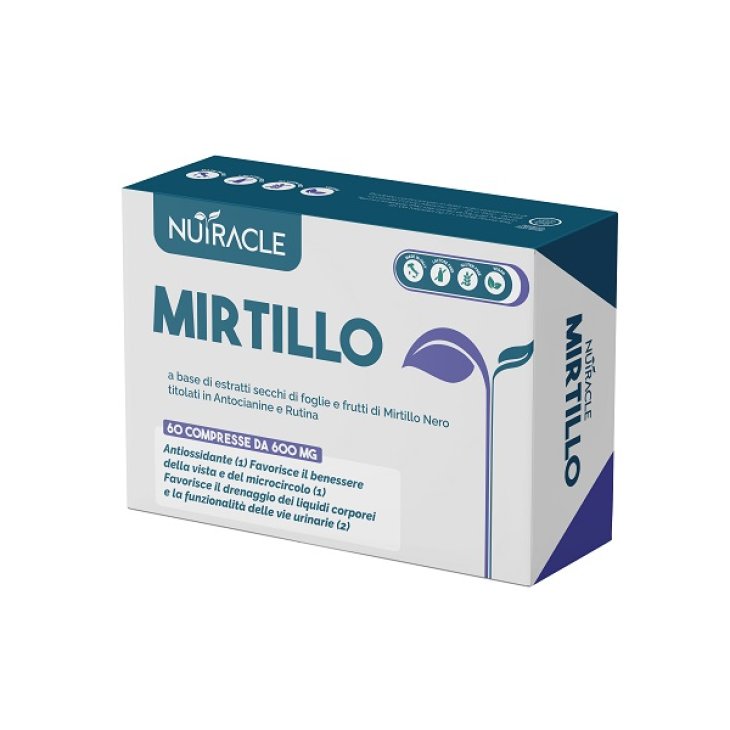 NUTRACLE MIRTILLO 60CPR NUTRACLE MIRTILLO 60CPR